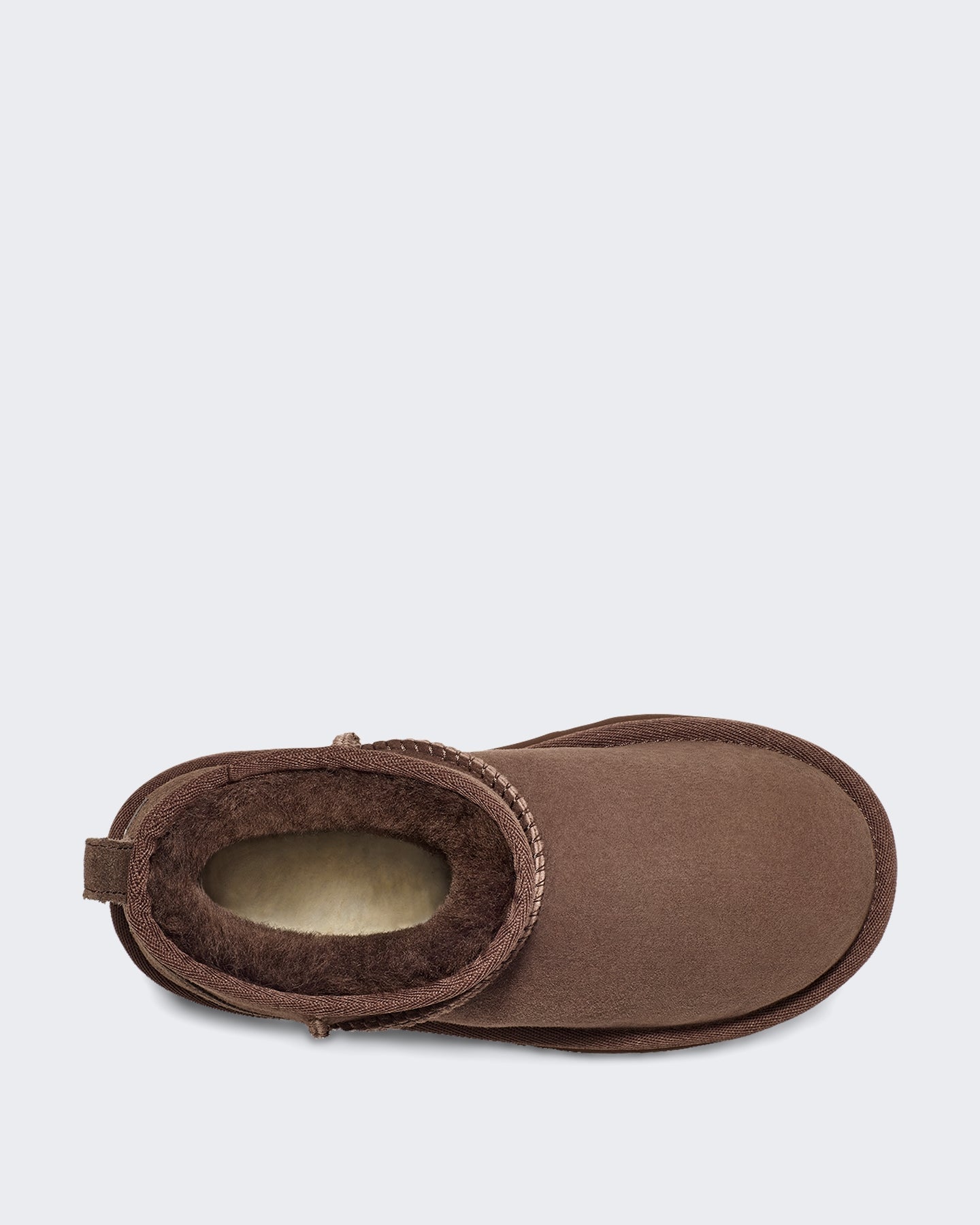 UGG Kids Classic Ultra Mini korte laars Roodbruin - Eleganza.nl