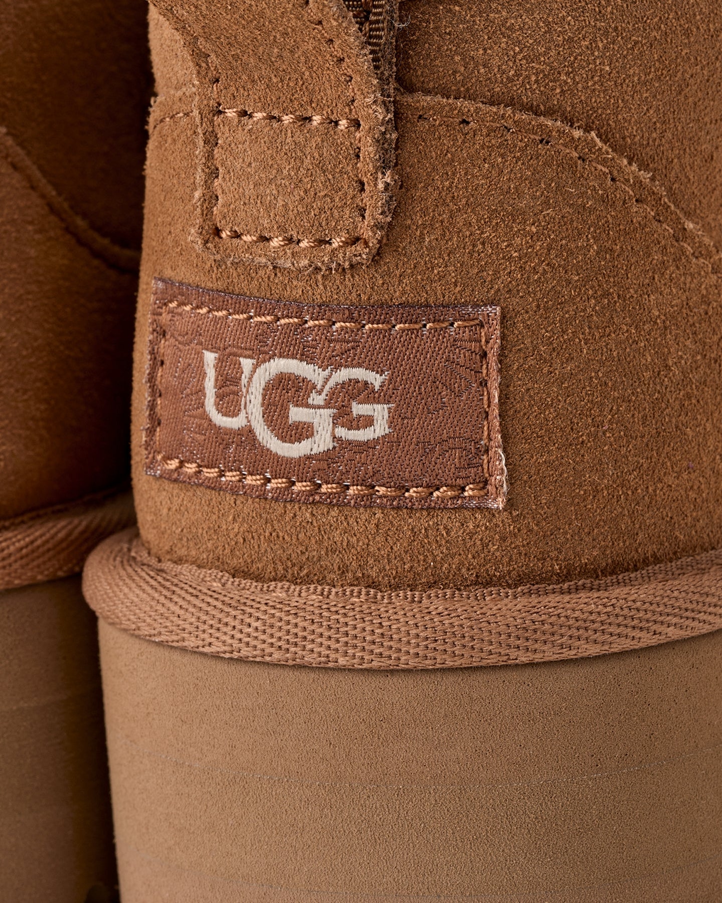 UGG Kids Classic Ultra Mini Platform korte laars Beige - Eleganza.nl