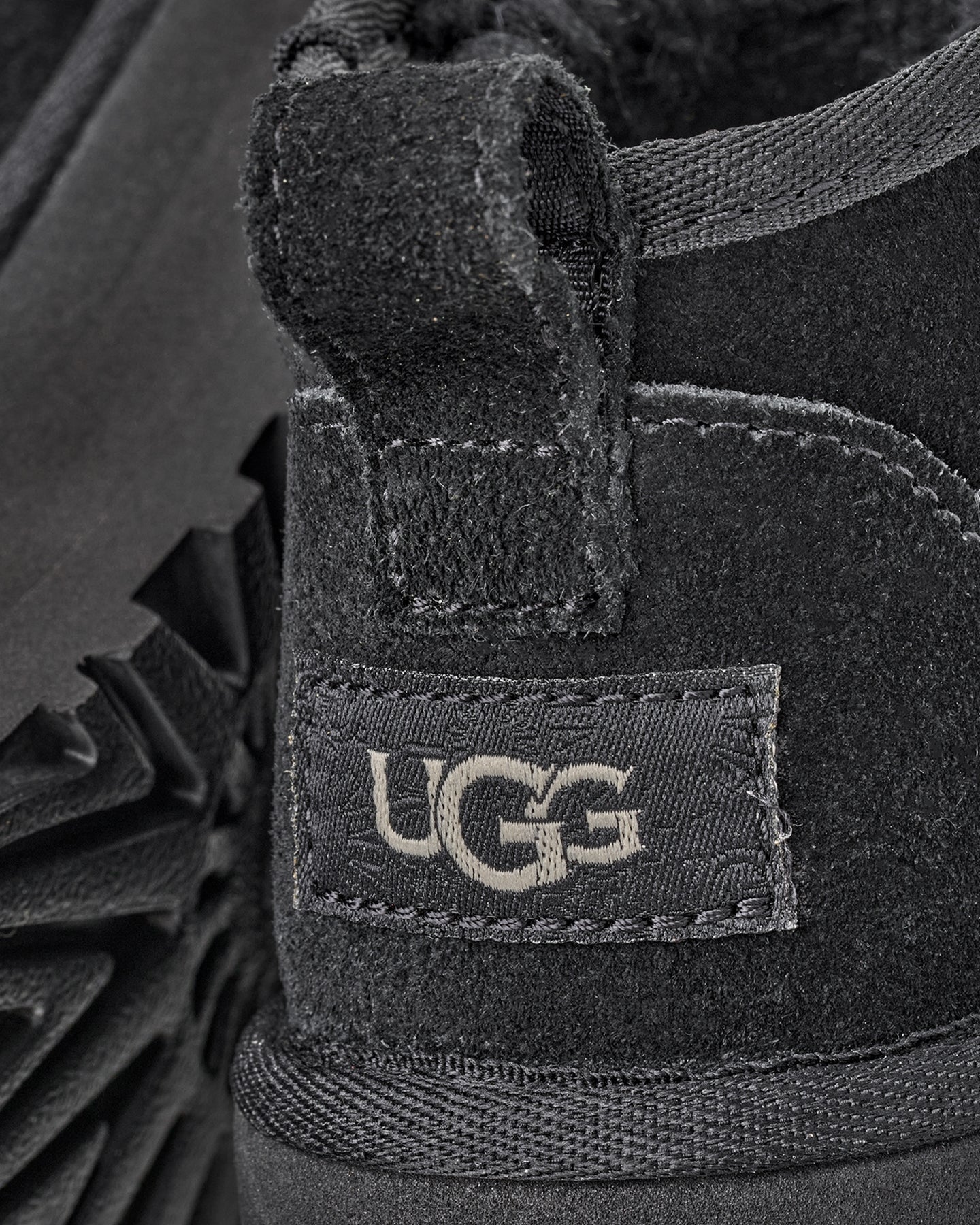 UGG Kids Classic Ultra Mini Platform korte laars Zwart - Eleganza.nl