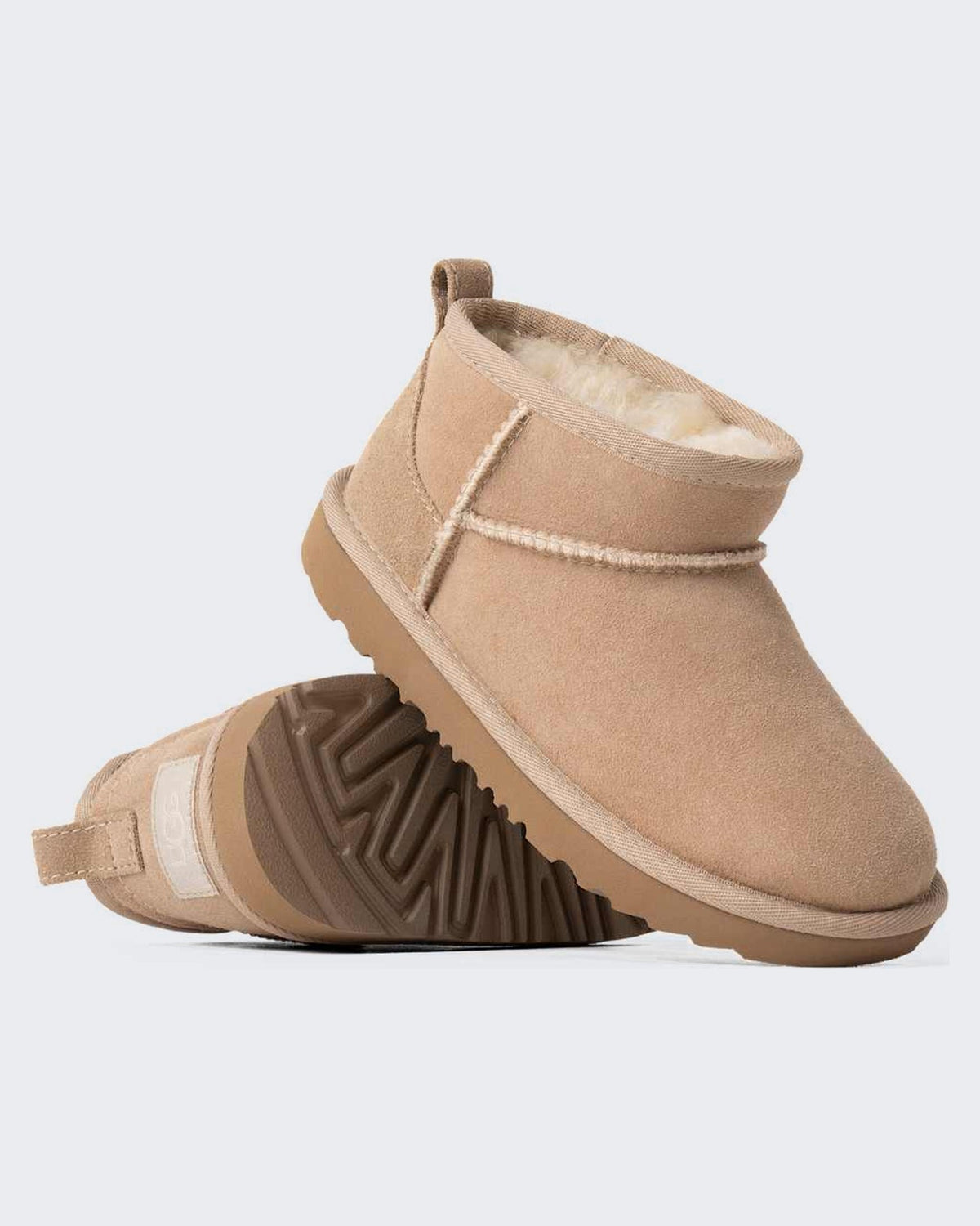 UGG Kids Classic Ultra Mini Sand - Eleganza.nl