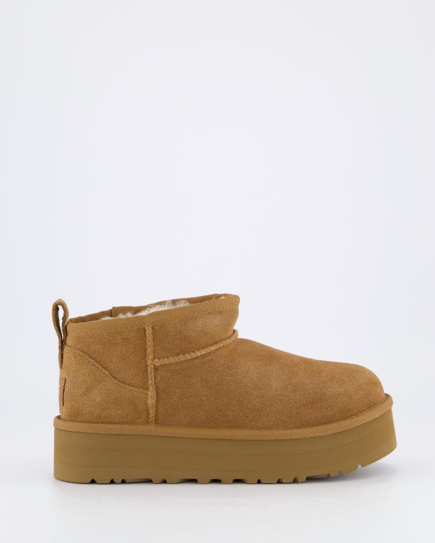 UGG Kids Ultramini Platform Chestnut - Eleganza.nl