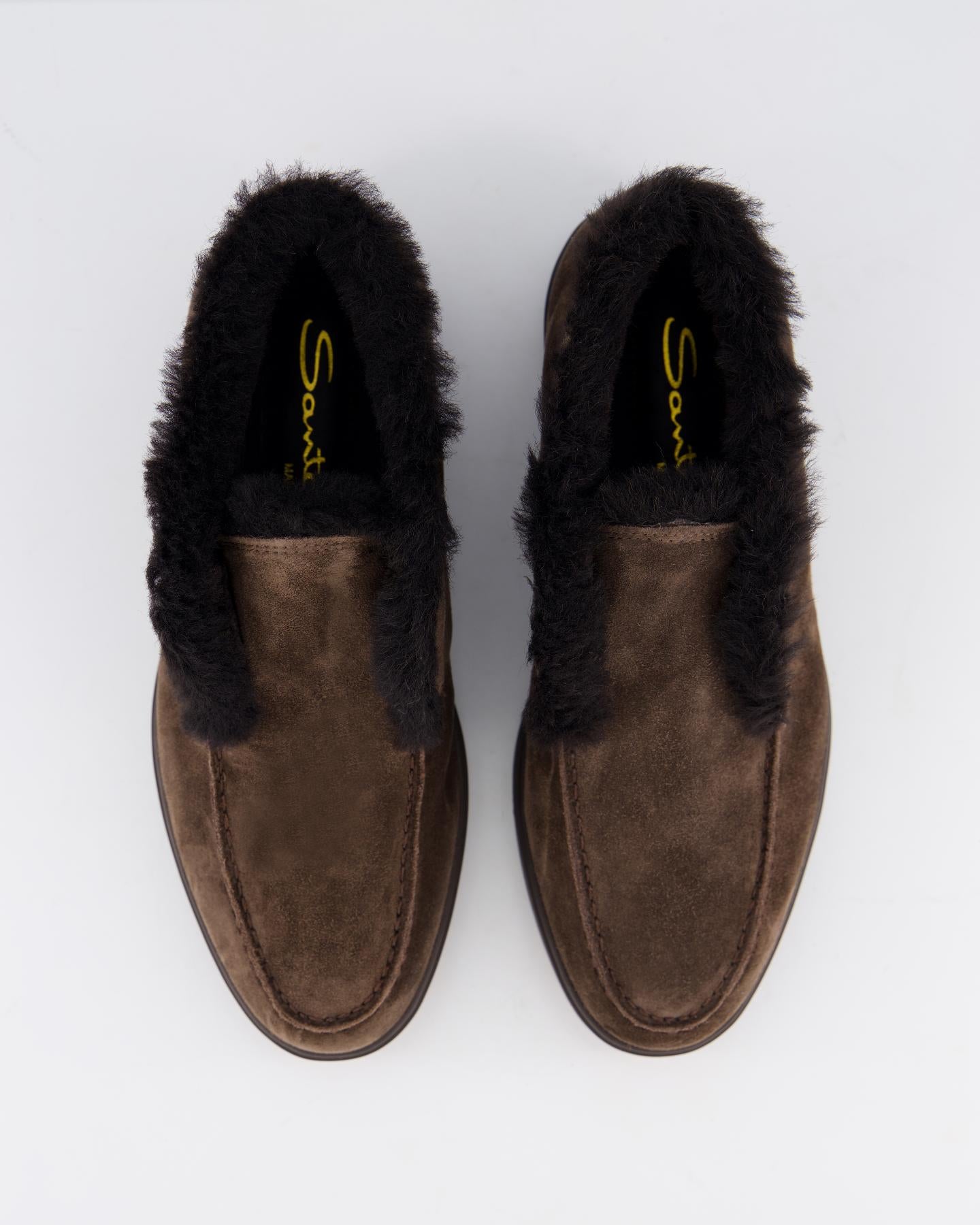 Dames Fortune Fur Loafer Bruin