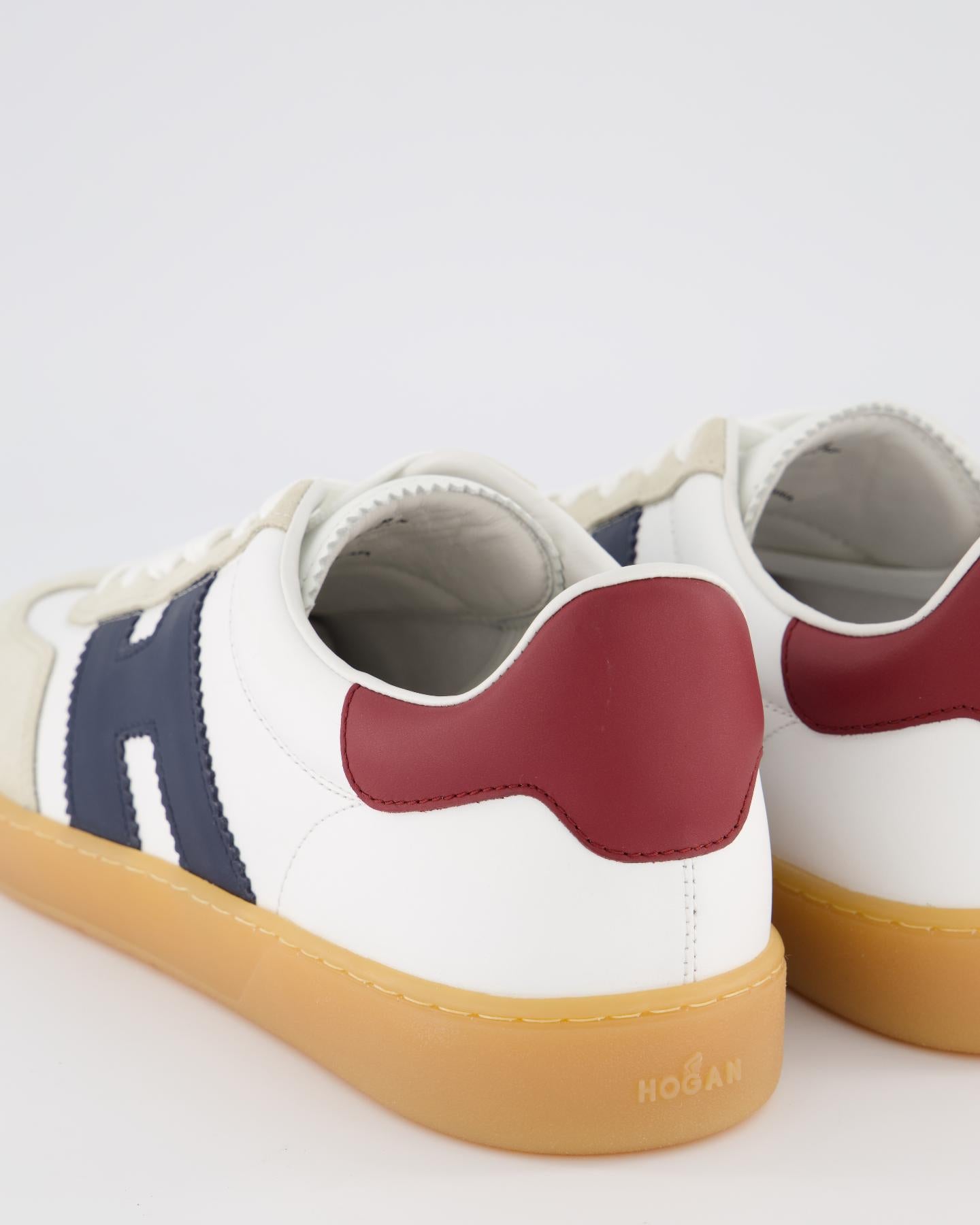 Heren Cool Sneaker Wit/Blauw/Rood