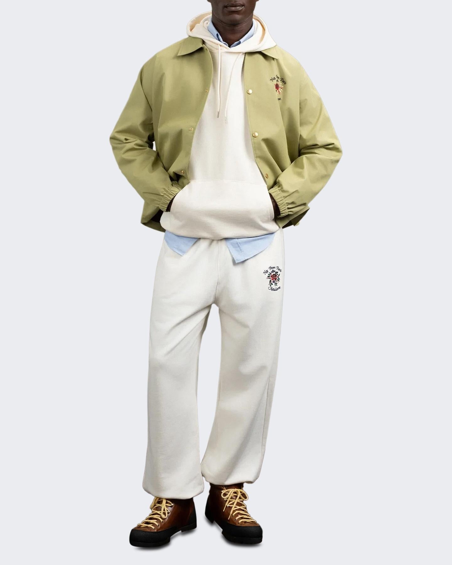 Heren Veste Slogan Rose