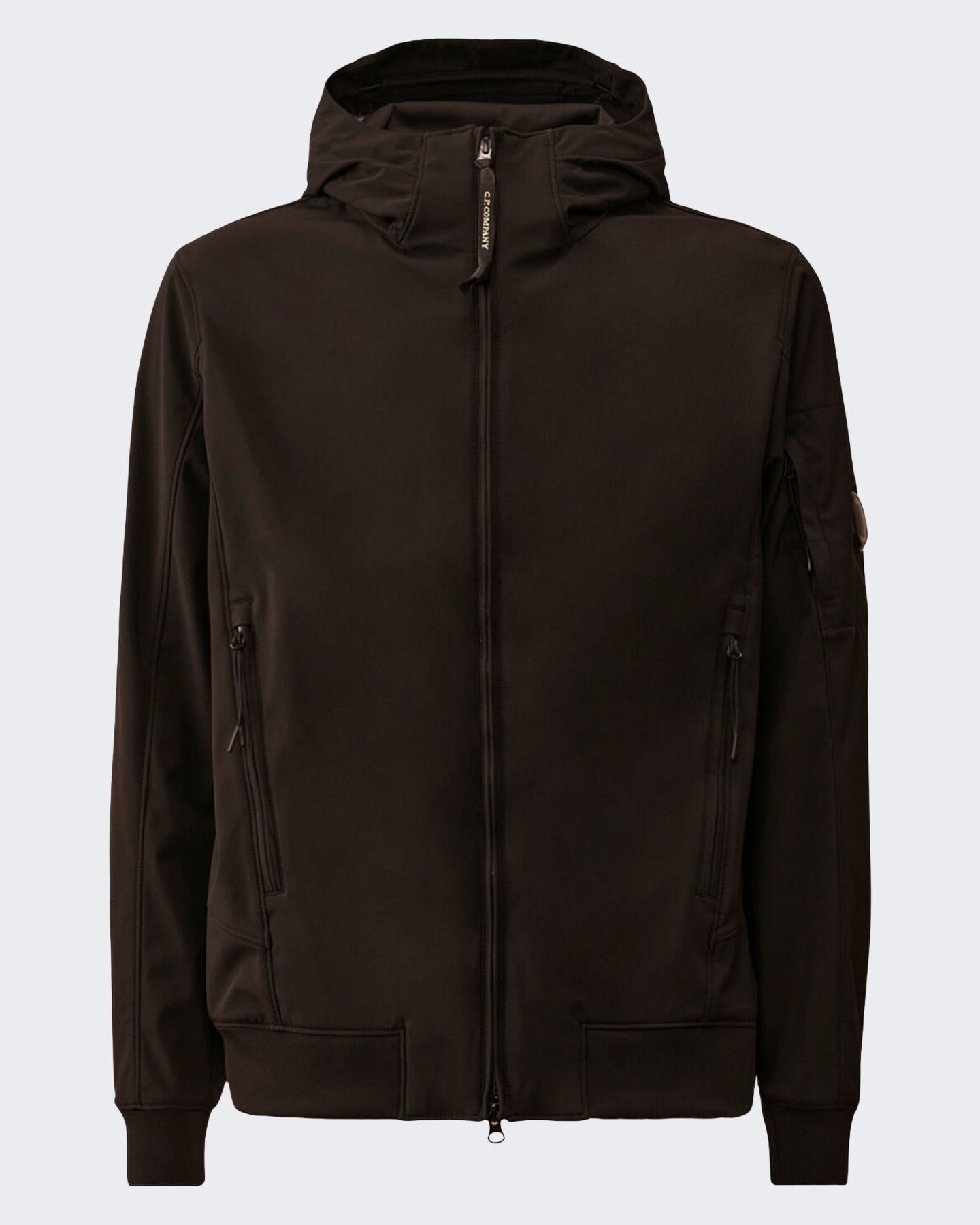 Heren Shell_R Hooded Jacket Zwart