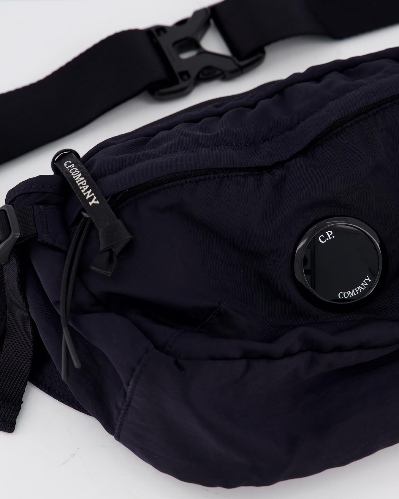 Heren Lens Crossbody Pack Zwart