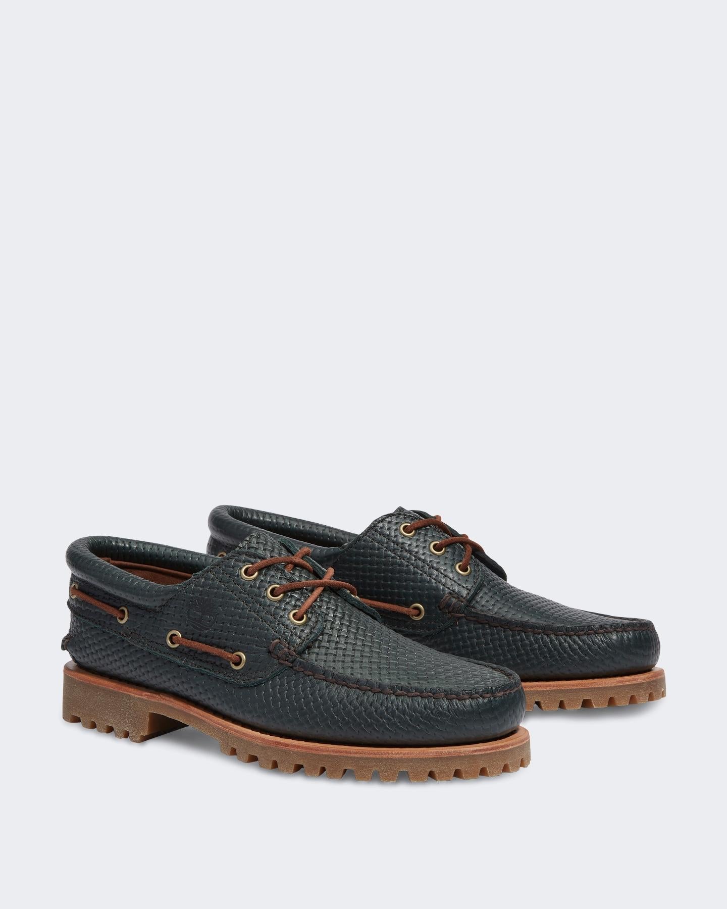 Heren Authentic Boat Shoe Groen