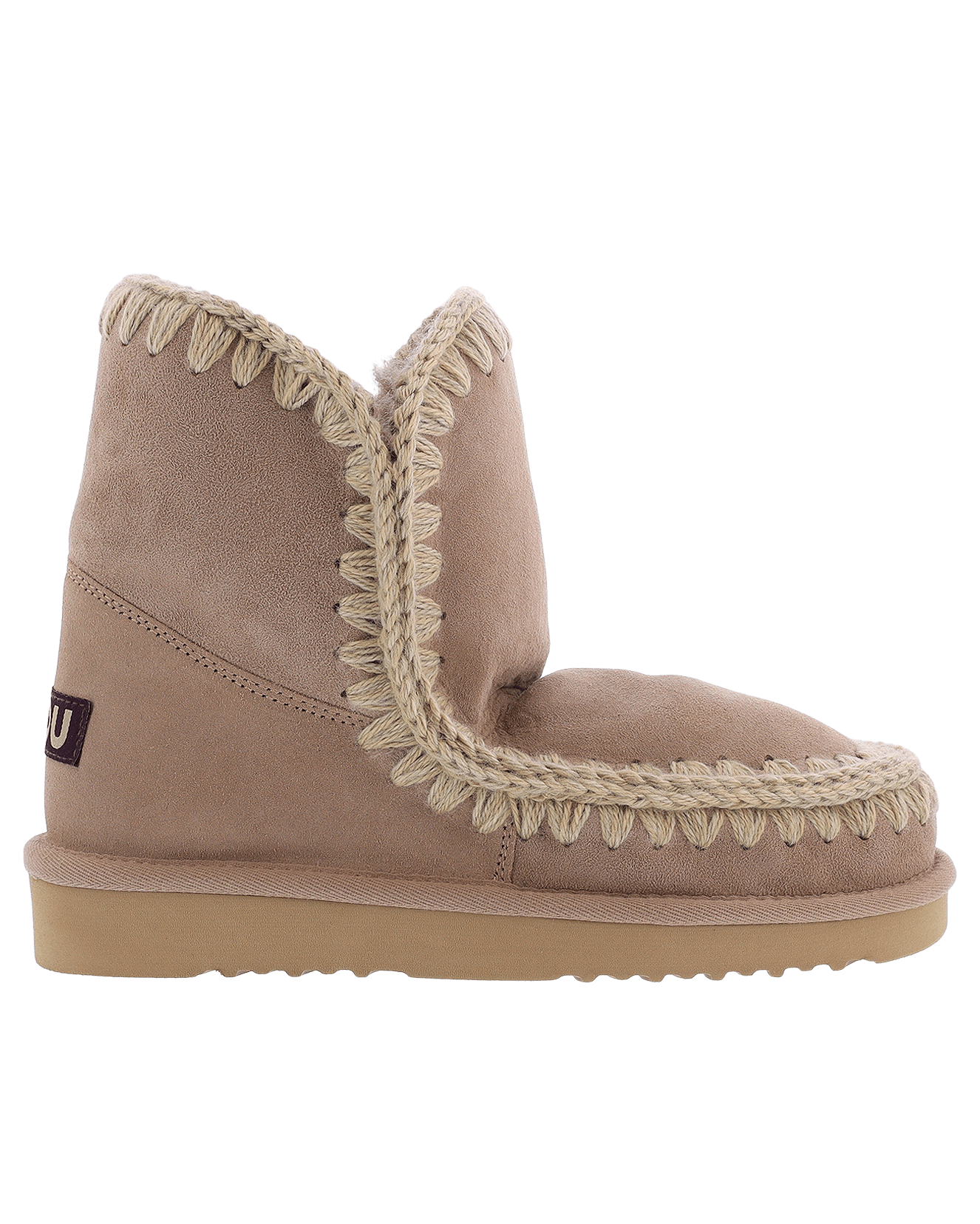 Dames Eskimo 18 Suede Boots Camel