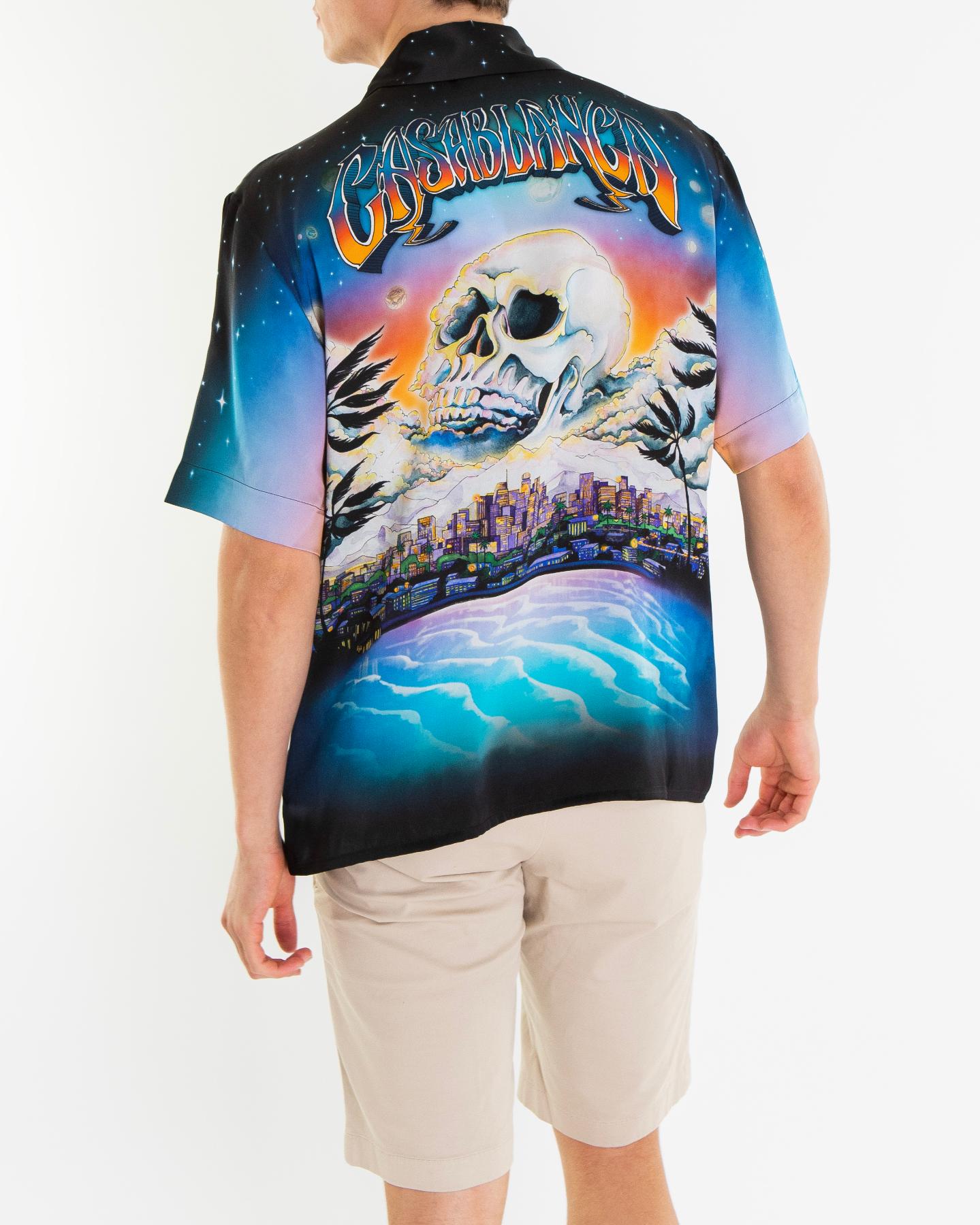 Heren La Prémonition Zijde Shirt