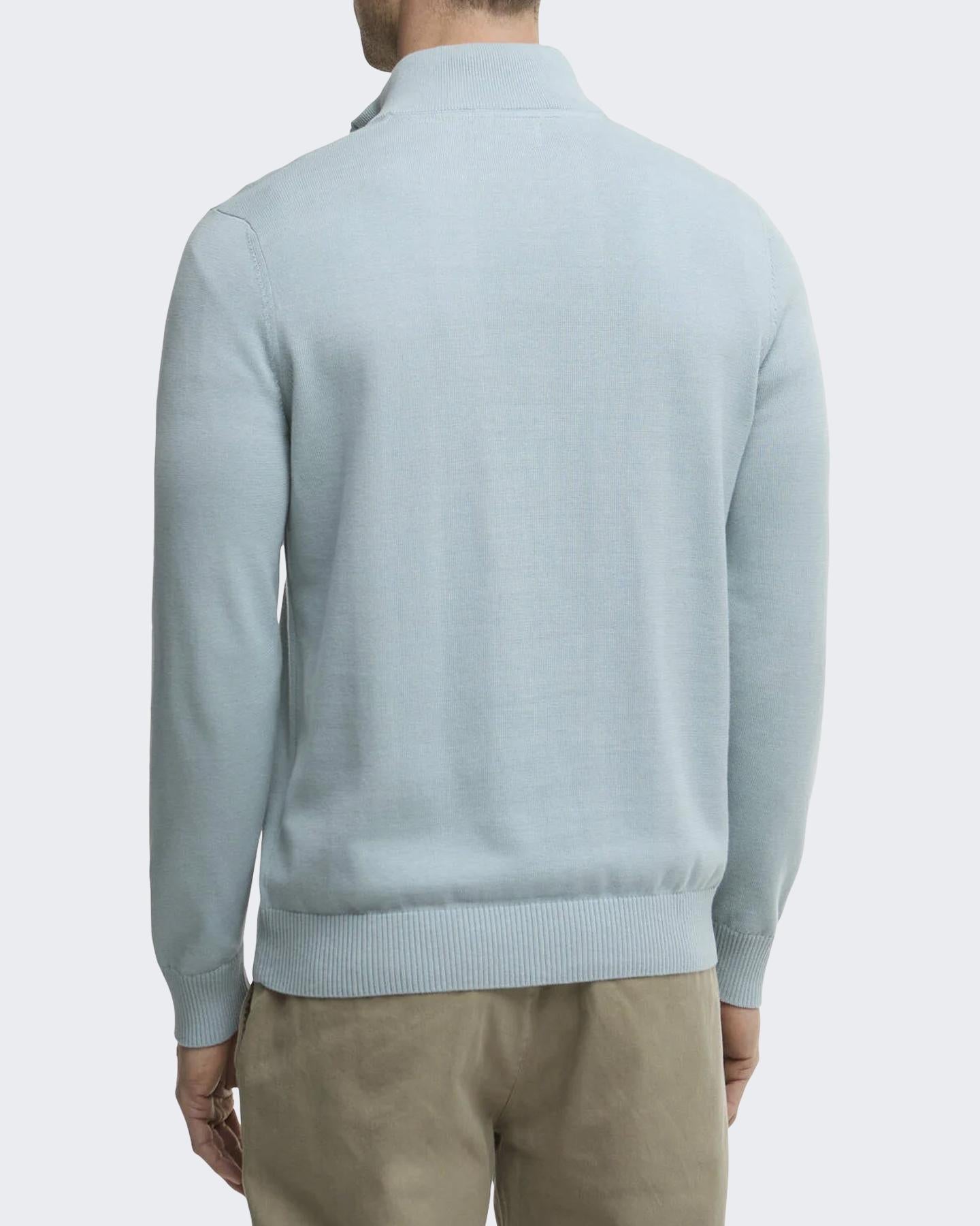 Heren Lingwood HalfZip Sweater Blauw