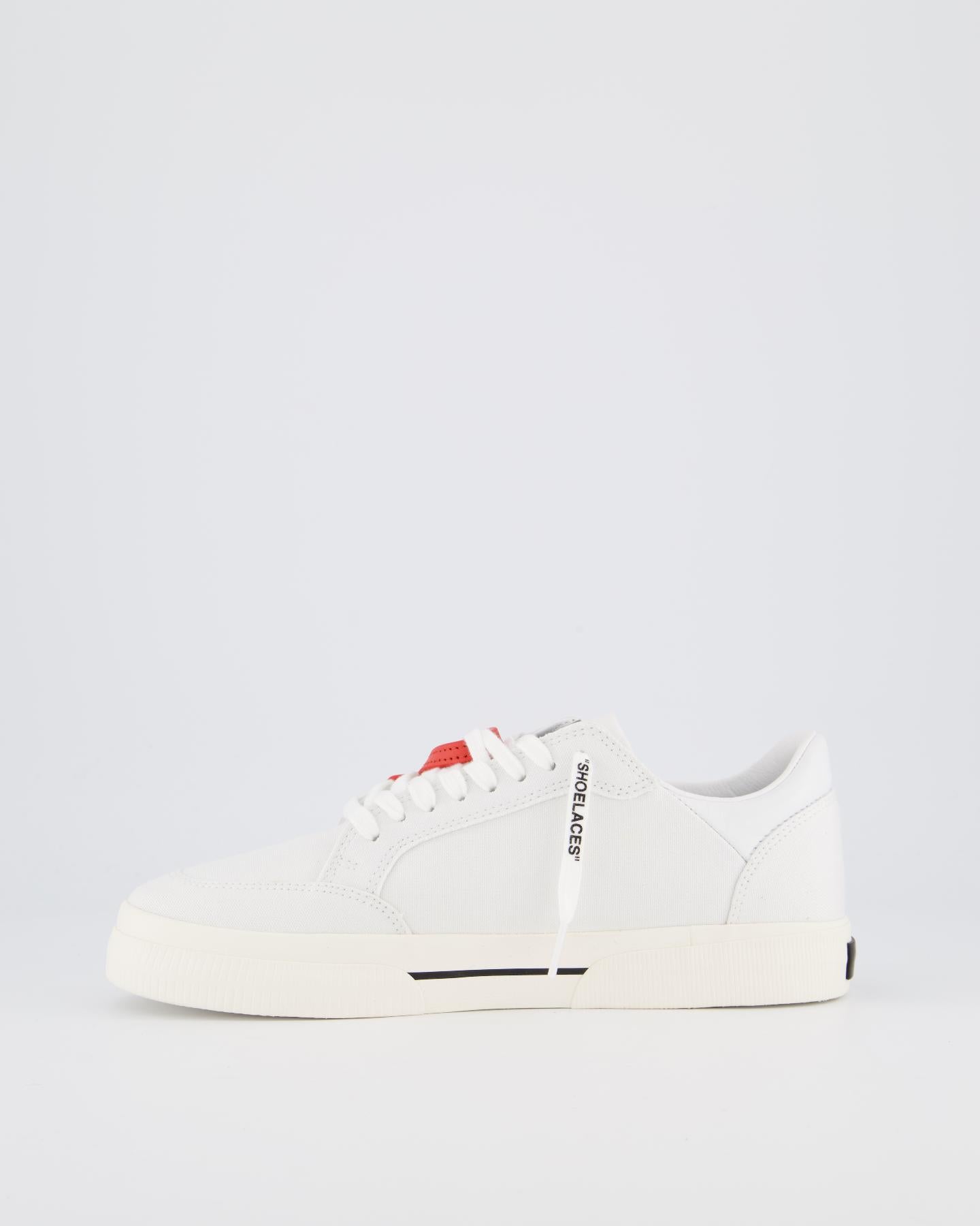 Heren New Low Vulcanized Canvas Wit