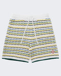 Casablanca Heren Tuck Stitch Shorts Wit