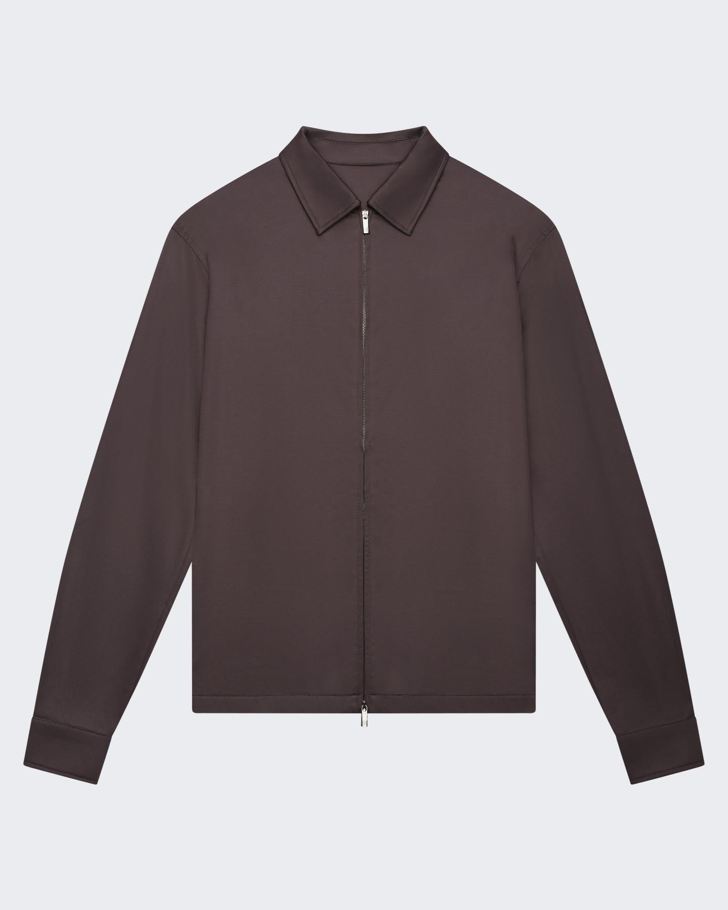 VALENZA Heren Heavy Supima Overshirt - Eleganza.nl