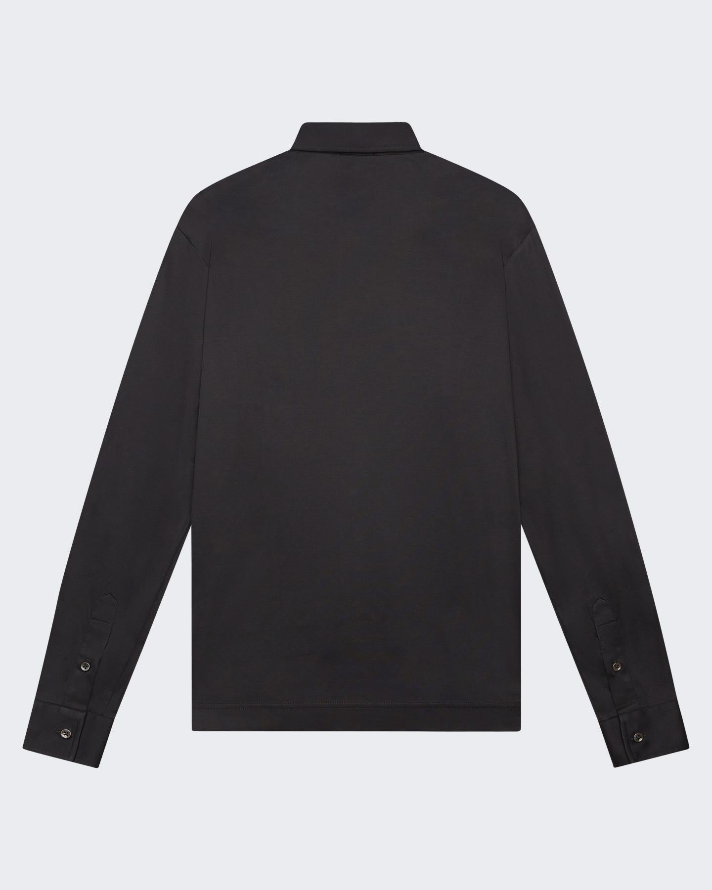 VALENZA Heren Interlock Supima Shirt L/S - Eleganza.nl