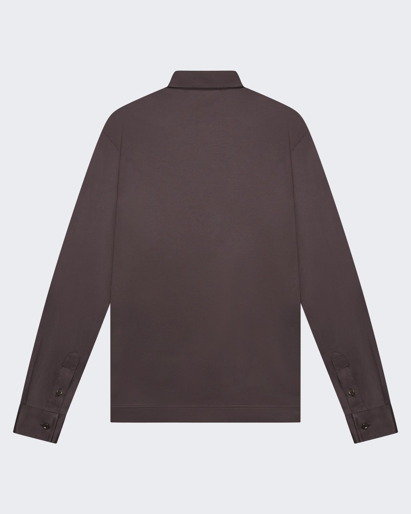 VALENZA Heren Interlock Supima Shirt L/S - Eleganza.nl