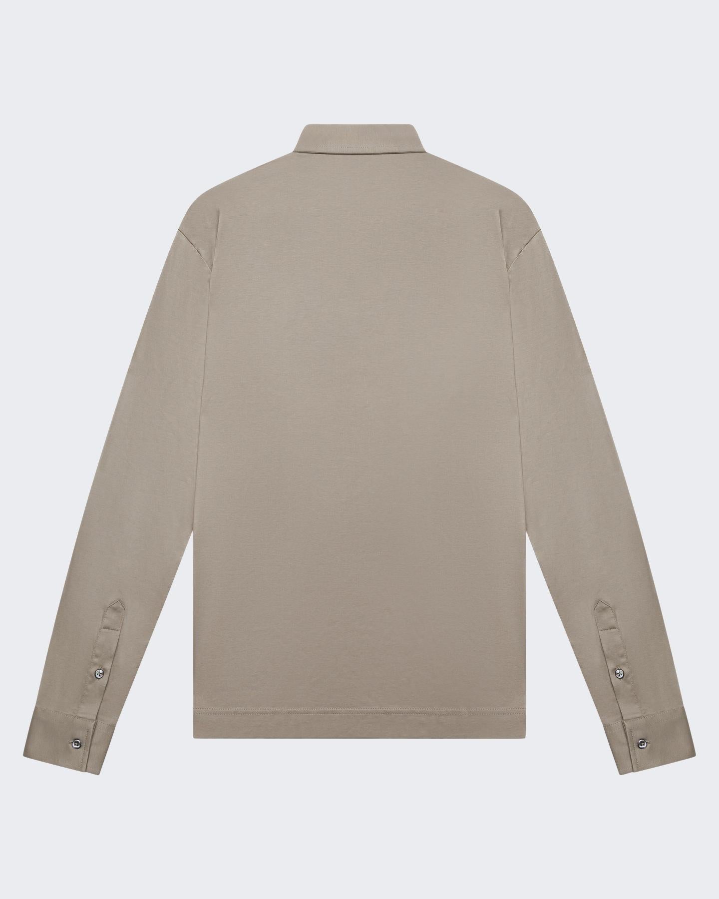 VALENZA Heren Interlock Supima Shirt L/S - Eleganza.nl