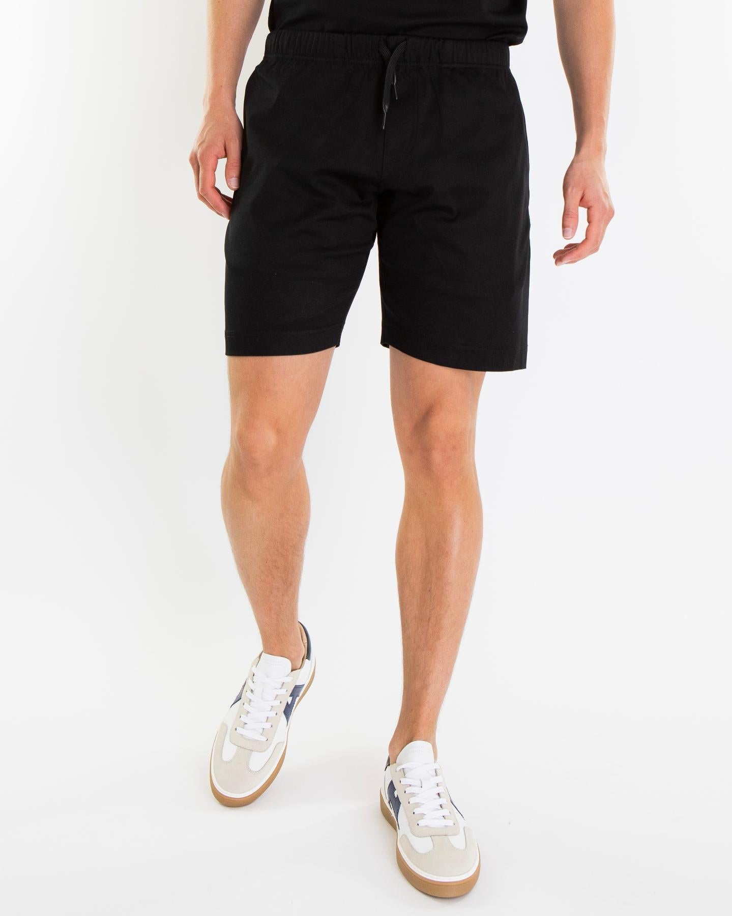 VALENZA Heren Supima Sport Short Zwart - Eleganza.nl