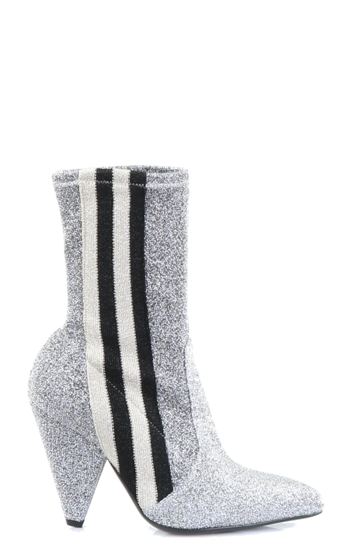 Dames Stretch GlitterStripe