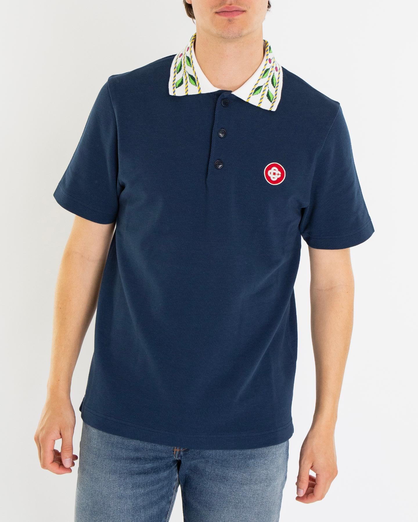 Heren Laurel Pique Polo