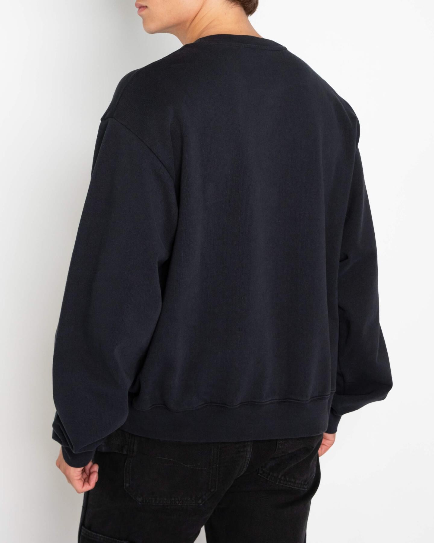 Heren Glow in the Dark Sweater Zwart