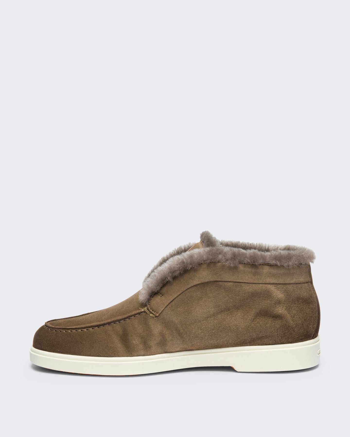 Dames Fortune Fur Loafer Bruin