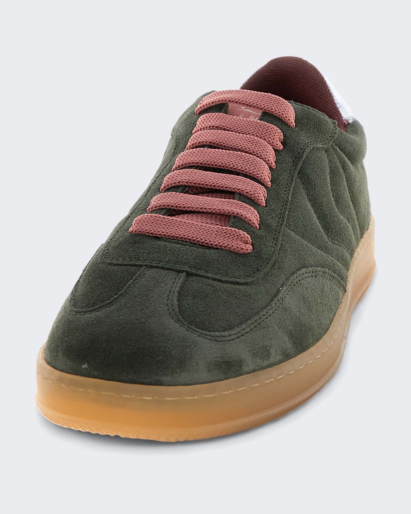 Voile Blanche Dames Court sneaker in kaki kleur - Eleganza.nl