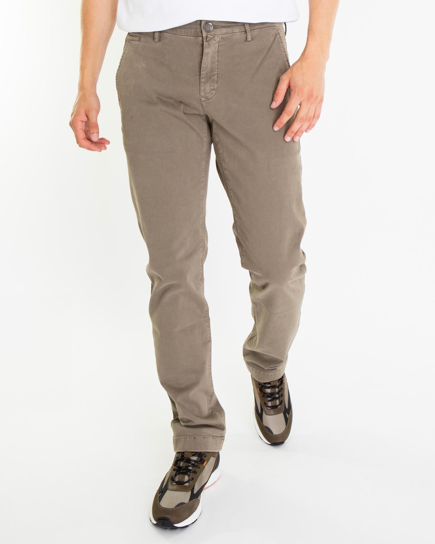 Heren Bobby Slim Fit Grijs
