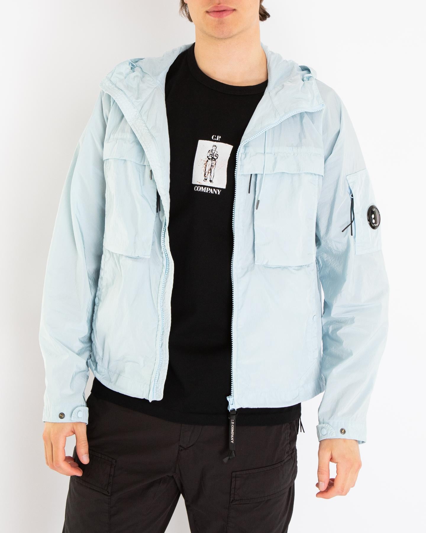 Heren Chrome-R Hooded Jacket Blauw