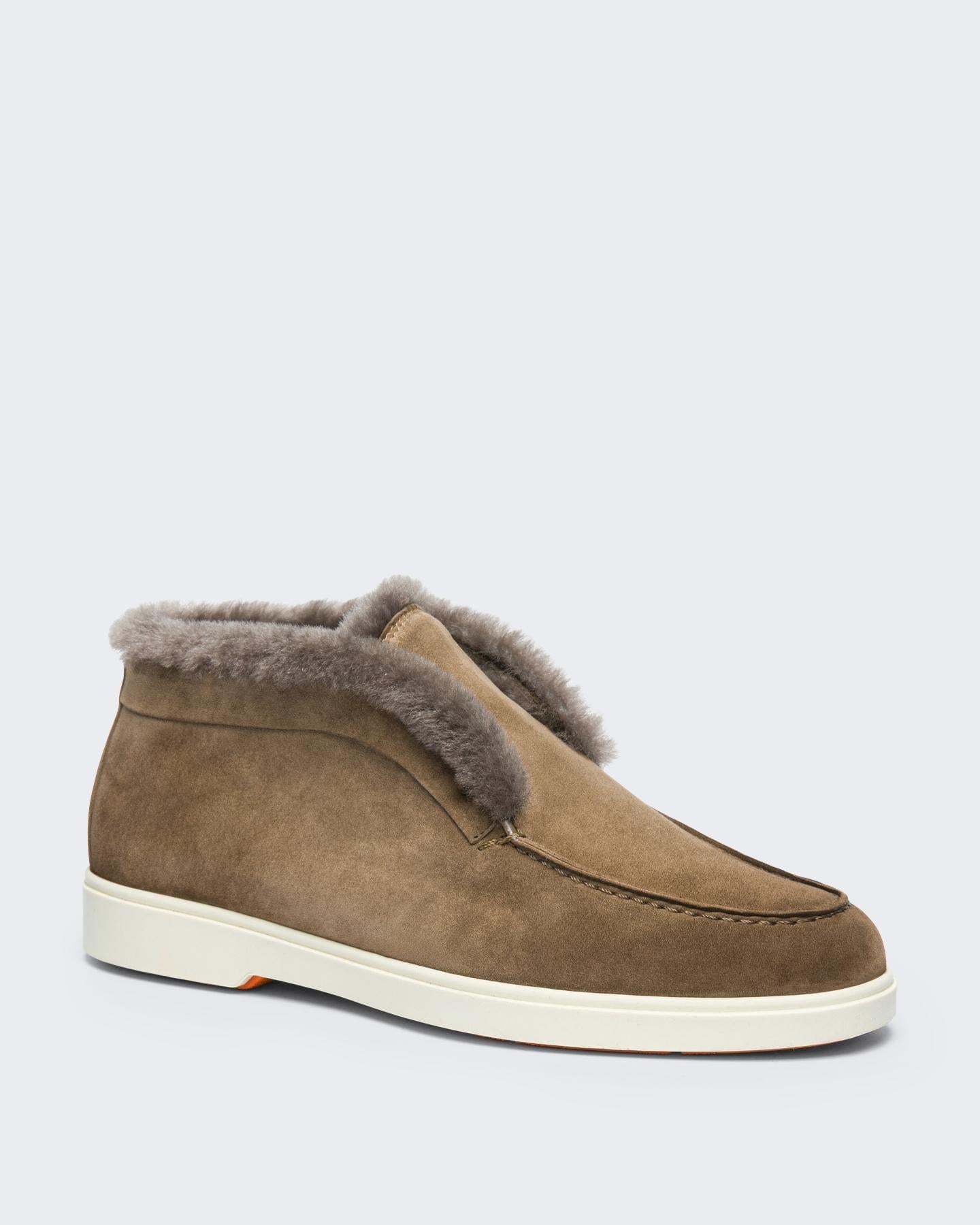 Dames Fortune Fur Loafer Bruin