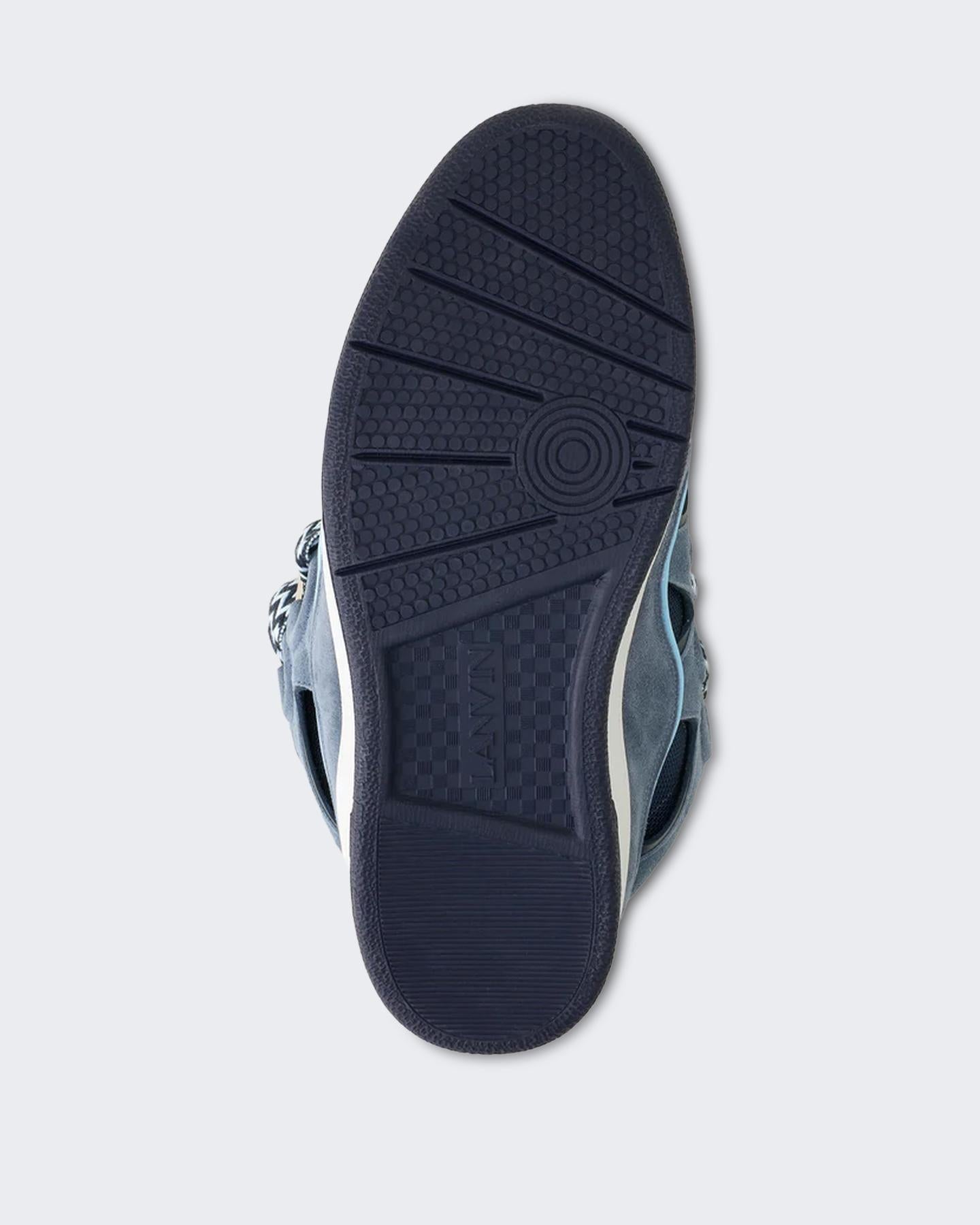 Lanvin Heren Curb Sneakers Bicolor