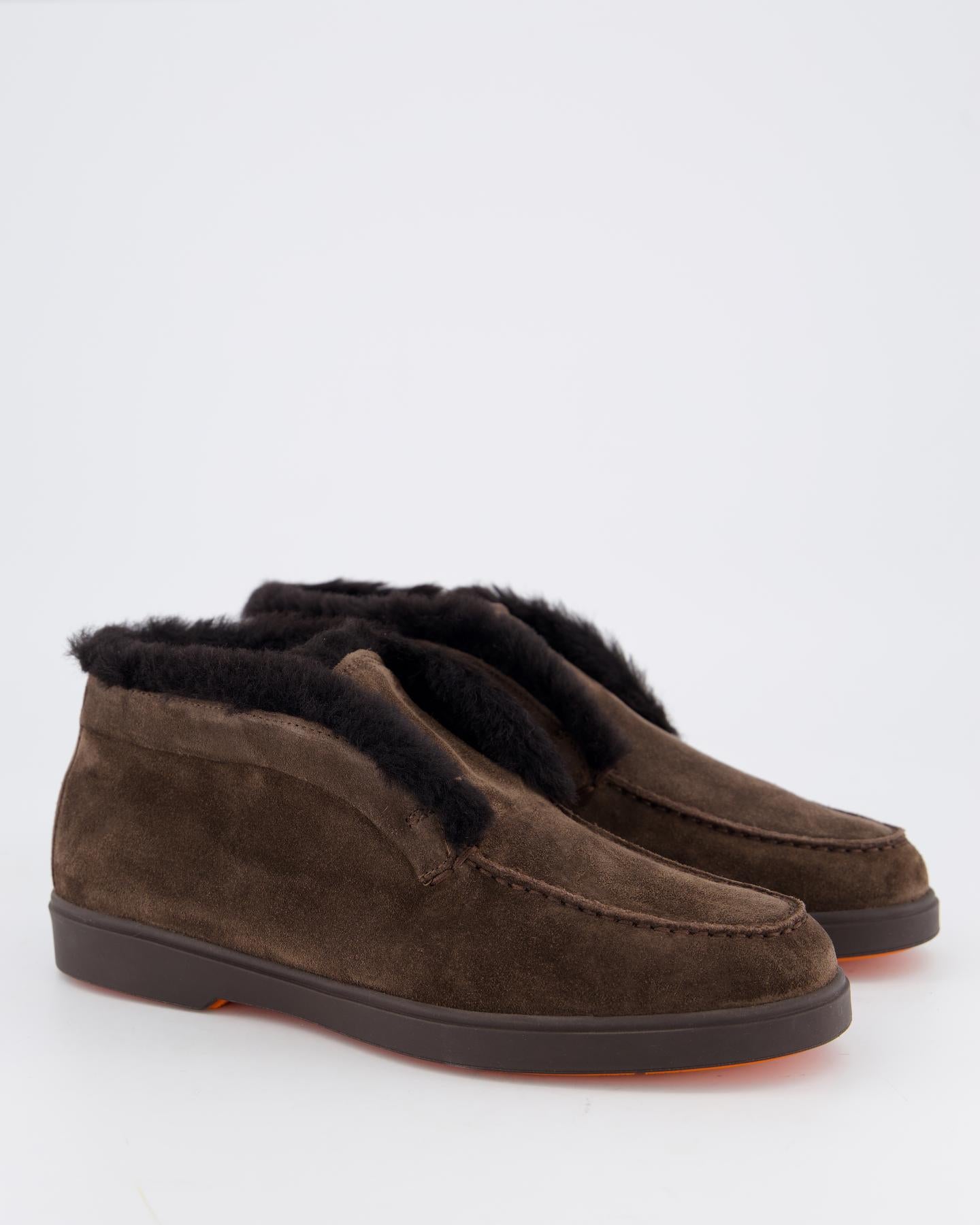 Dames Fortune Fur Loafer Bruin