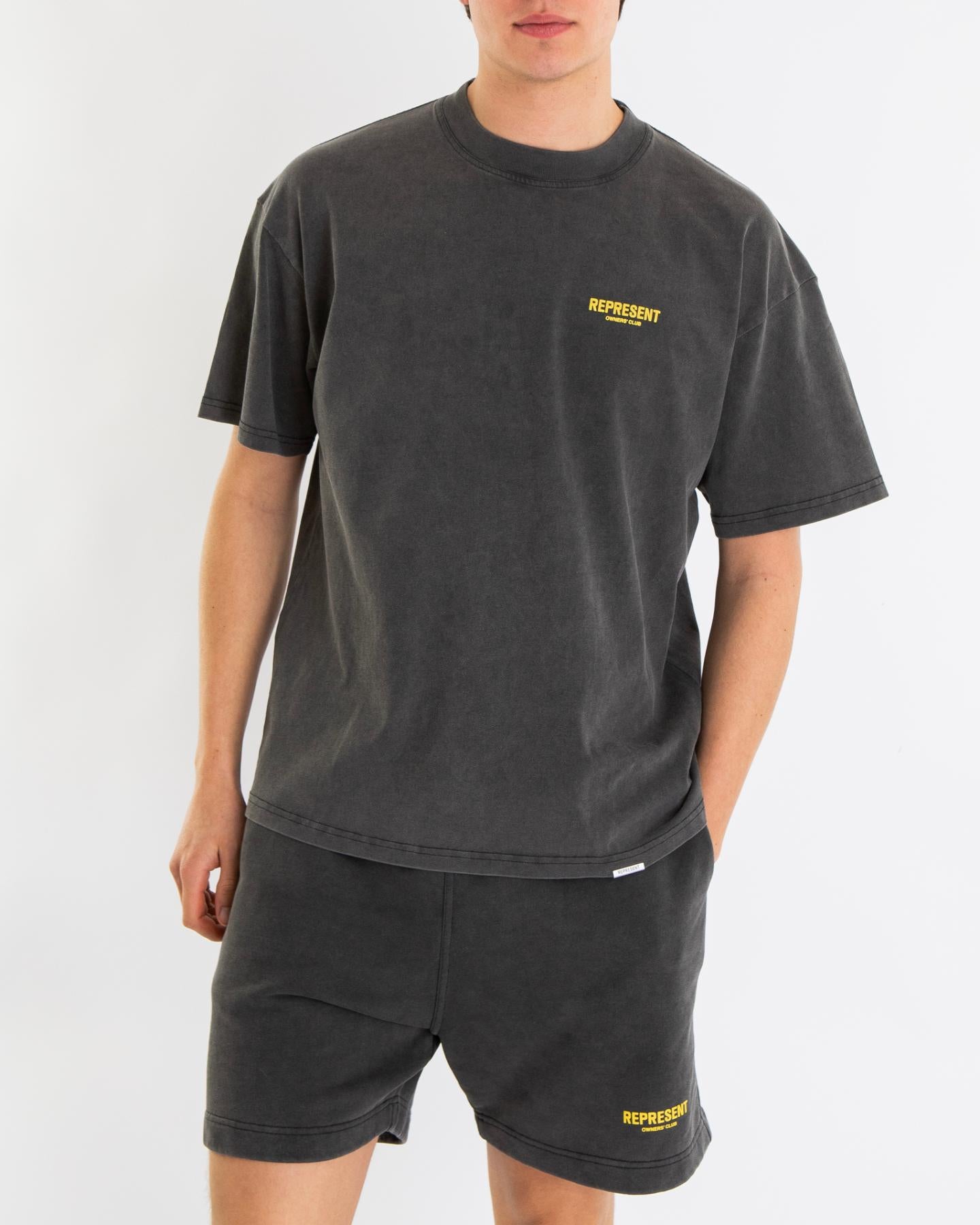 Heren Owners Club T-Shirt Grijs