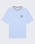 Herren Slogan Sport Sweater Blau — huidige kleur