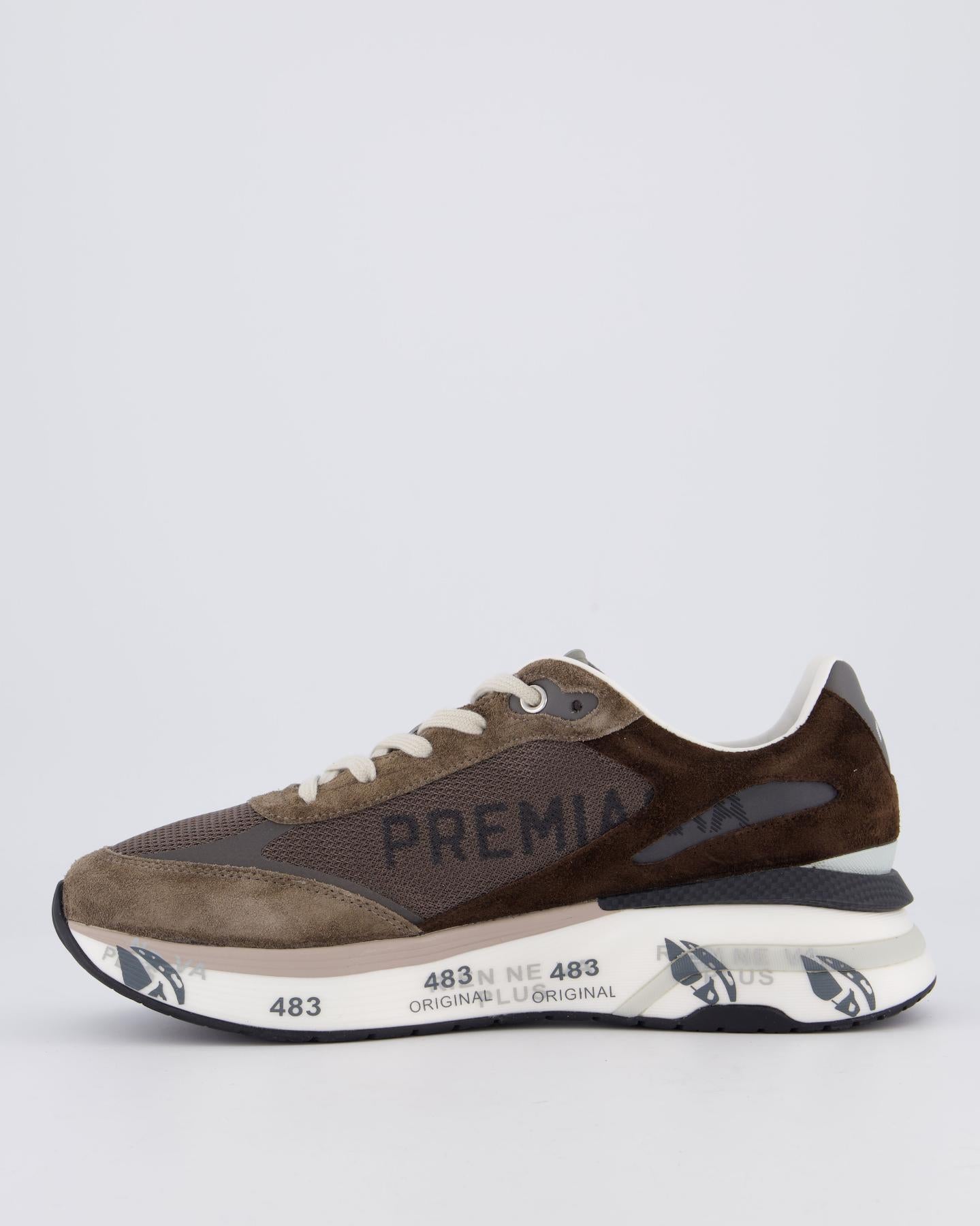 Heren Moerun Sneaker Bruin/Zwart