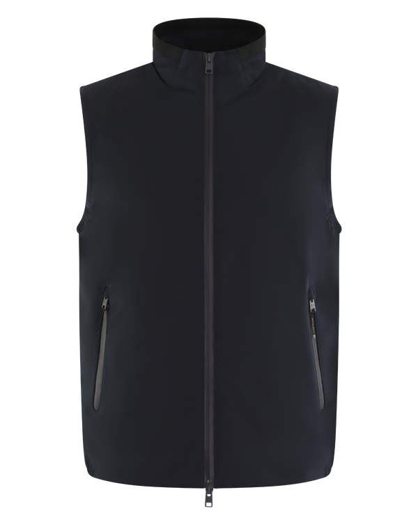 Heren Two Layers Sailing Vest Blauw