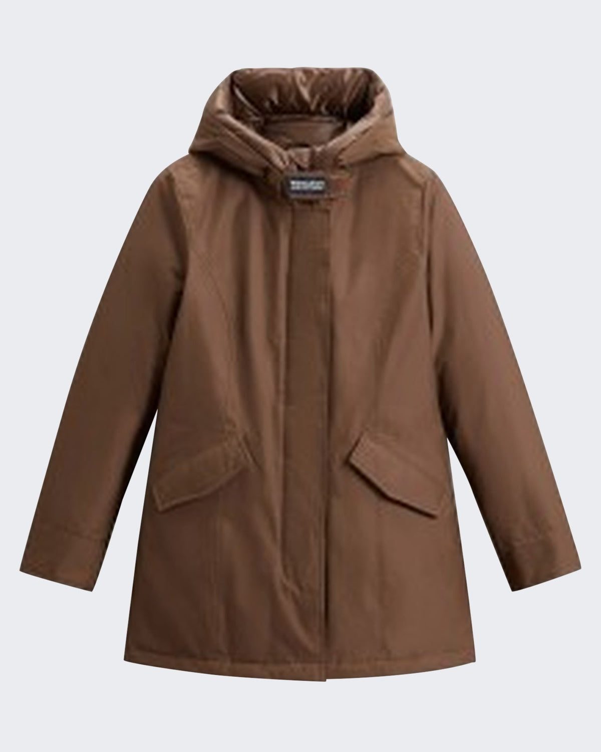 Woolrich Dames Arctic Parka winterjas met capuchon Bruin - Eleganza.nl