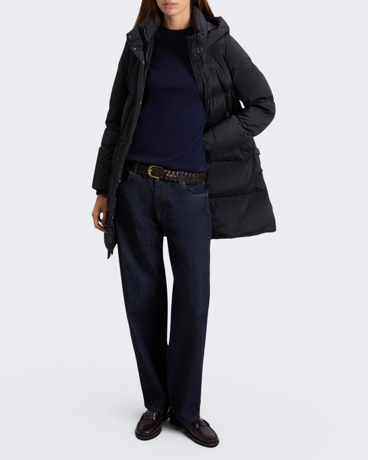 Woolrich Dames Kelly jack Zwart - Eleganza.nl