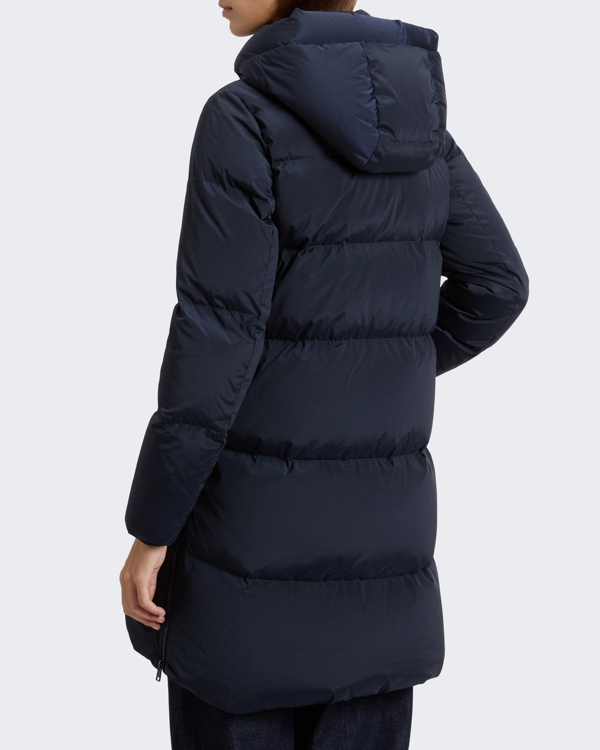 Woolrich Dames Kelly jacket melton blauw - Eleganza.nl