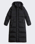 Dames Kelly lange parka zwart