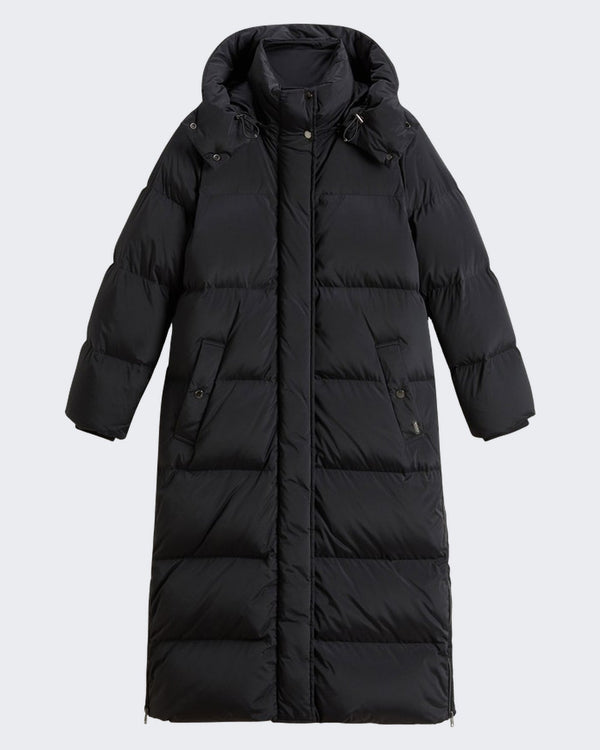 Damen Kelly lange parka Schwarz