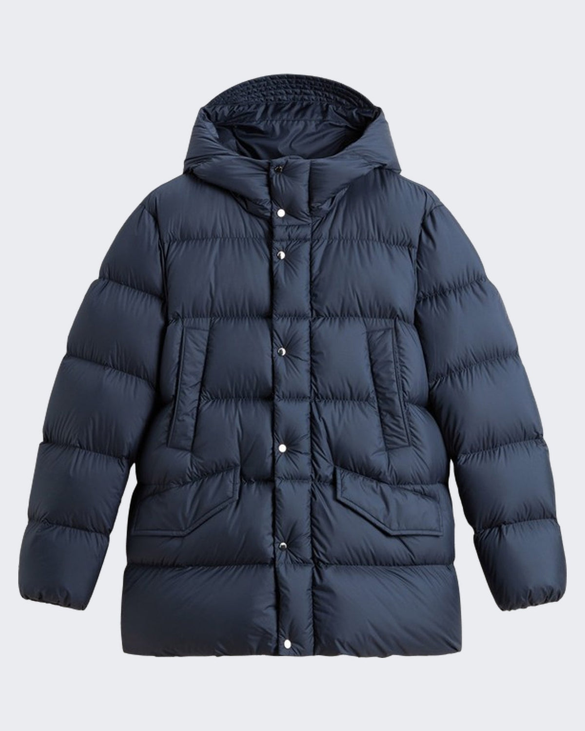 Woolrich Heren Cloud Davis Parka Blauw - Eleganza.nl