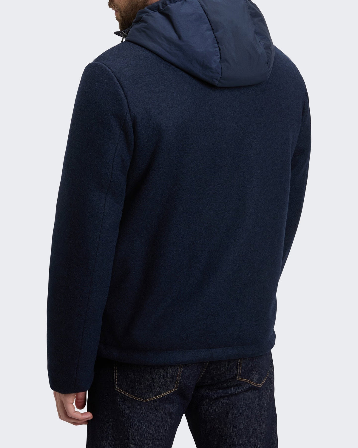Woolrich Heren Gebreid wollen Pacific jack Blauw - Eleganza.nl