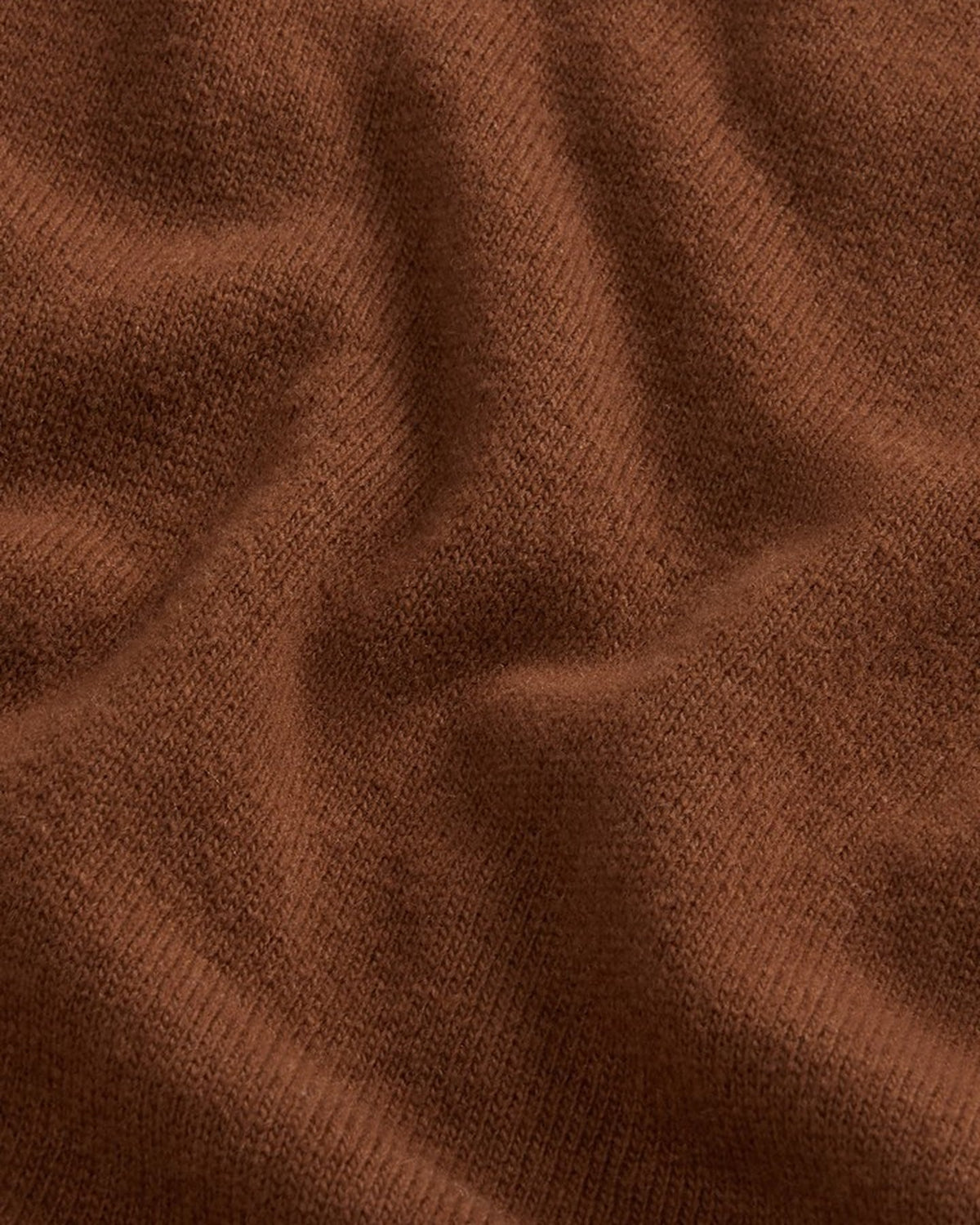 Woolrich Heren Lamswollen sweater met ronde hals Bruin - Eleganza.nl
