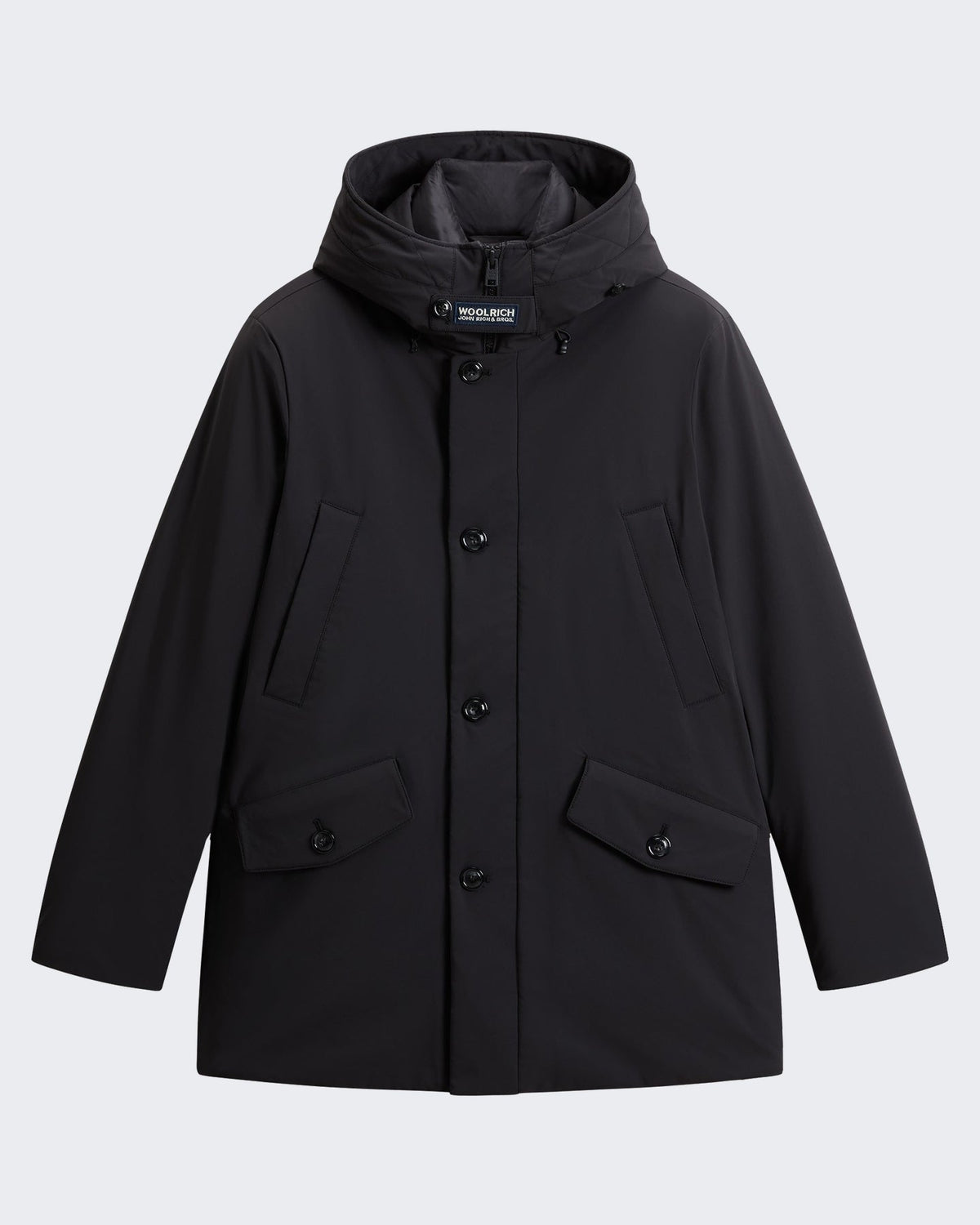 Woolrich Heren Stretch parka Zwart - Eleganza.nl