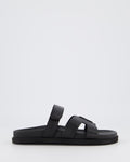 Gibaldi Damen Ibiza Slipper Schwarz