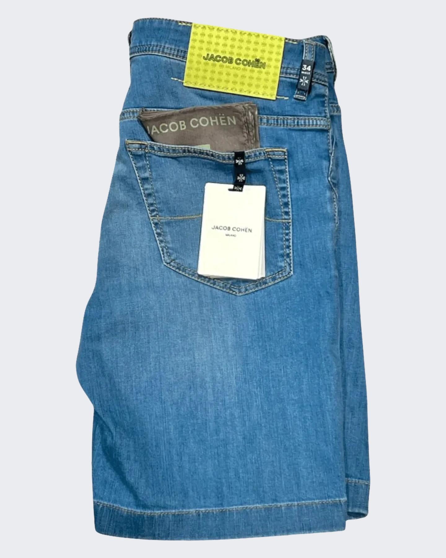 Heren Bermuda 5 Pkt Slim Fit Lou