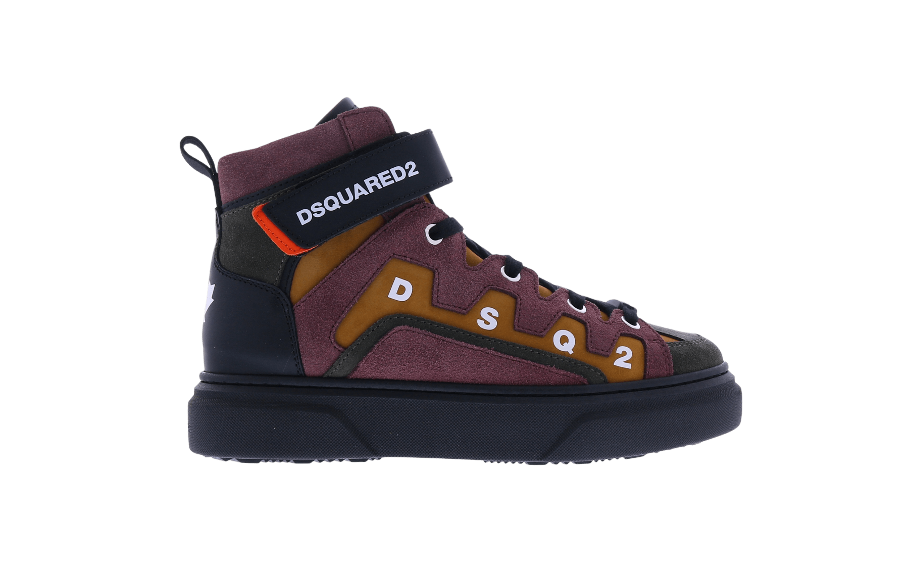 Kids Sneakers Mid Box Sole Lace+Str