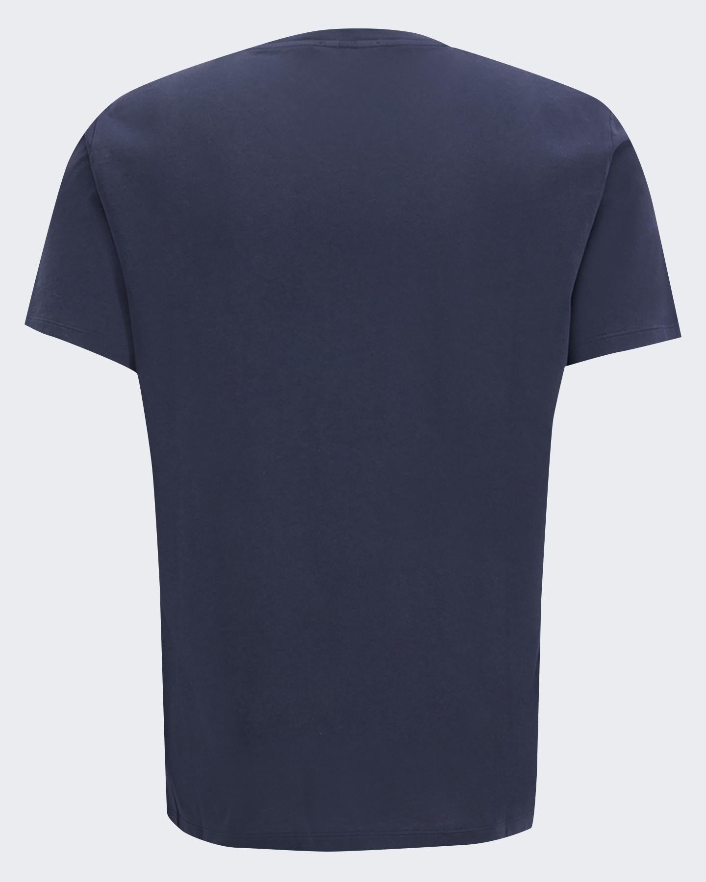 Heren Girocollo Costina Shirt Blauw