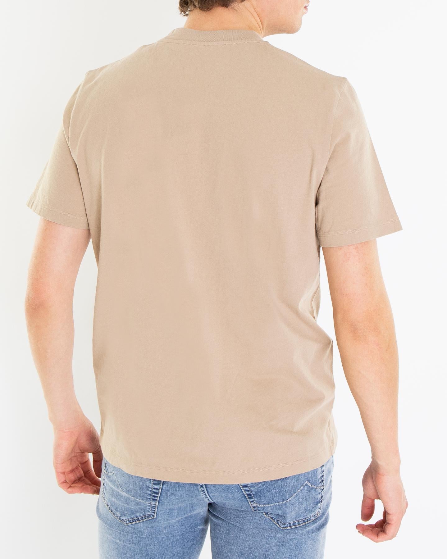 Heren GirocolloCostina T-Shirt Beige