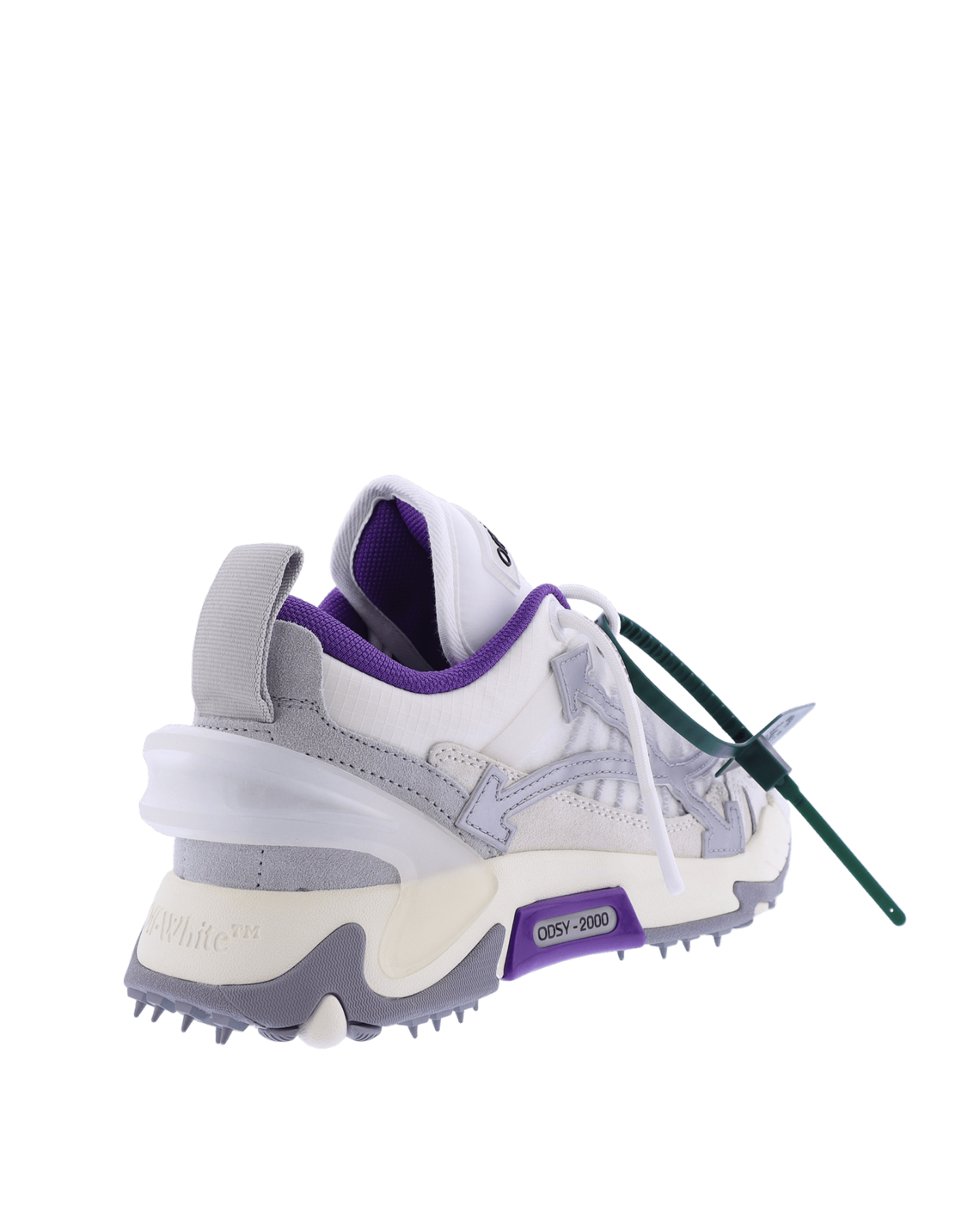 Dames Odsy-2000 Sneaker Wit/Paars